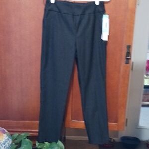 NWT- Tribal Women's Charcoal Straight Leg Pants